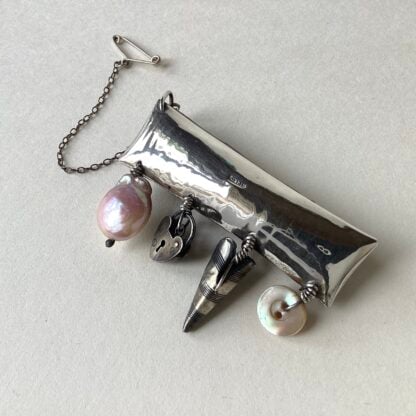 'Silver Bar Brooch'
