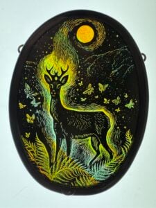 'Roe Deer Summer Moon'