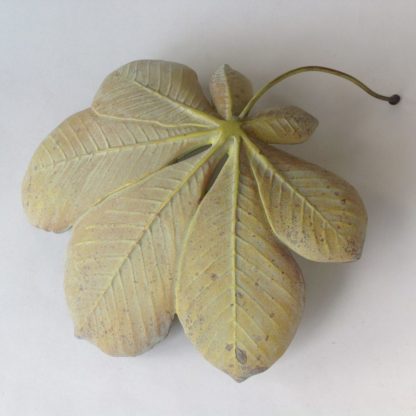 Ceramic Horse Chestnut Leaf