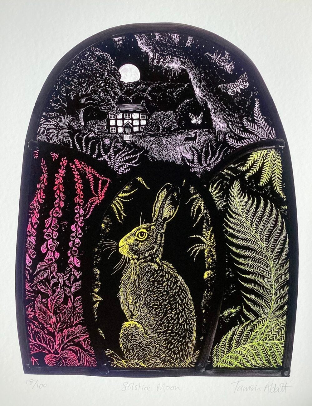 Print ‘Solstice Moon’