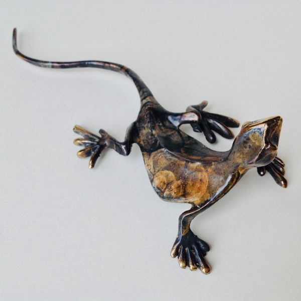 Bronze gecko