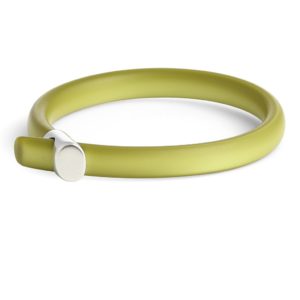 Loop Bangle in Lime Pearl