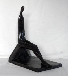  'Quiet Moment'  Stone Resin Sculpture
