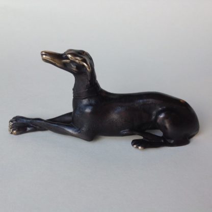 Greyhound with Paws Crossed