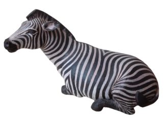 ‘Zebra’ Ceramic Sculpture