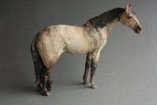 Ceramic Horse Sculpture 'Autumn'