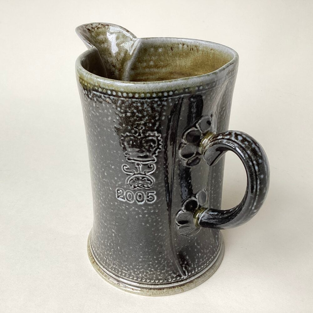 Steel Grey Saltglaze Jug