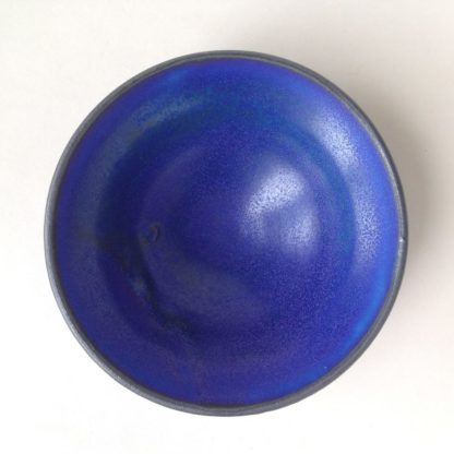Tiny Stoneware Copper Oxide Dish