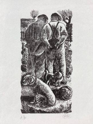 ‘Cabbage Patch’ Wood Engraving