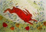 Giclee Print 'Hare and Crows'