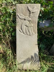 ‘Seated Hare with Bird’