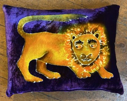 'Lion on Purple'