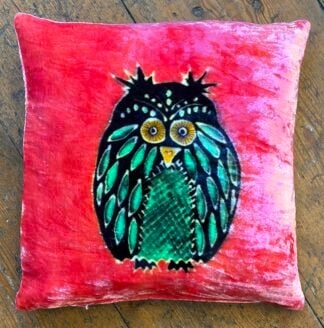 Owl on Pink