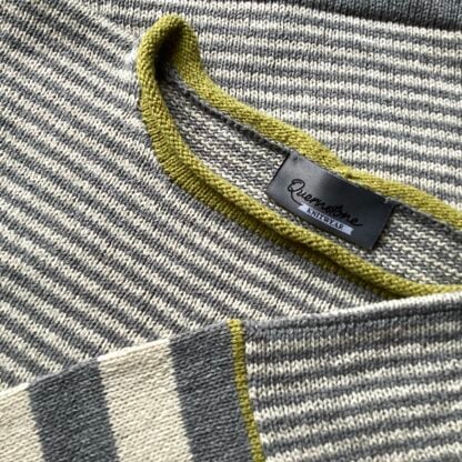 Rackwick Sweater in Dove/Ivory/Sap