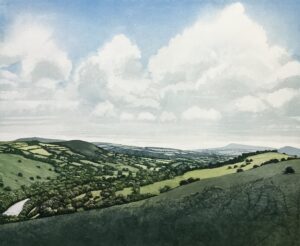 ‘The Wye Valley from Above Erwood’