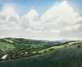 ‘The Wye Valley from Above Erwood’