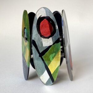 'Multicoloured Bracelet Cuff'