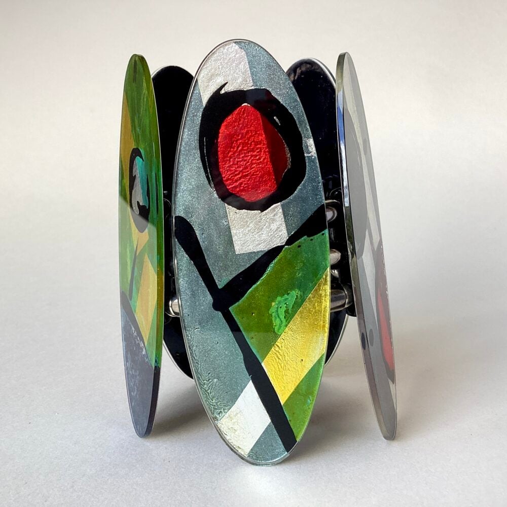 'Multicoloured Bracelet Cuff'