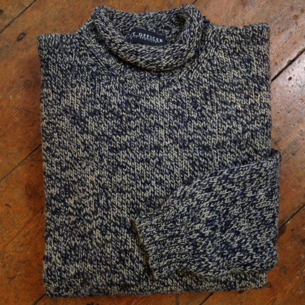 'Blue John/Lovage'  Wool  Sweater