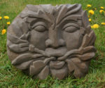 Hand Carved Green Man in Forest of Dean Stone
