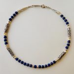 Silver and Lapis Lazuli Necklace