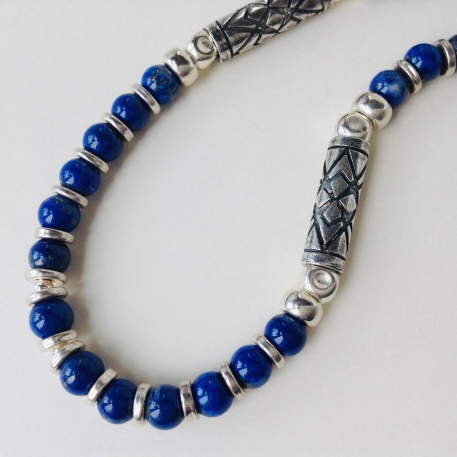 Lapis Lazuli Gold Necklace | Full Moon Designs