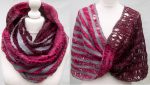 'Infinity' Scarf in Reds