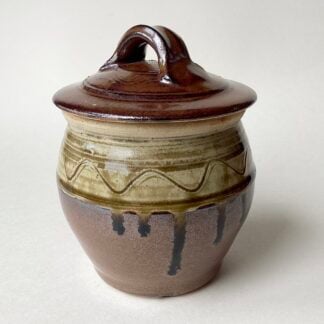 ‘Small Store Jar’ Tenmoku & Ash Glazes