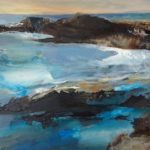 Acrylic original Caerfai Sea Swell