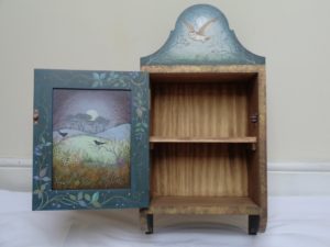 Hand painted cupboard 'Woodland'