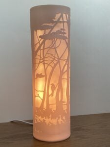 'Trewithen Woods' Porcelain Light