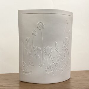 'Dandelions' Porcelain Ellipse Light