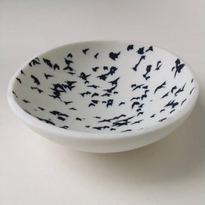 Stoneware 'Murmurations' Bowl