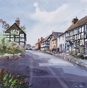 'Looking up West Street, Pembridge'