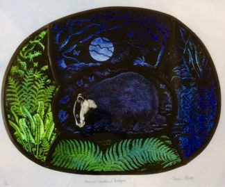 Print 'Ancient Woodland Badger'