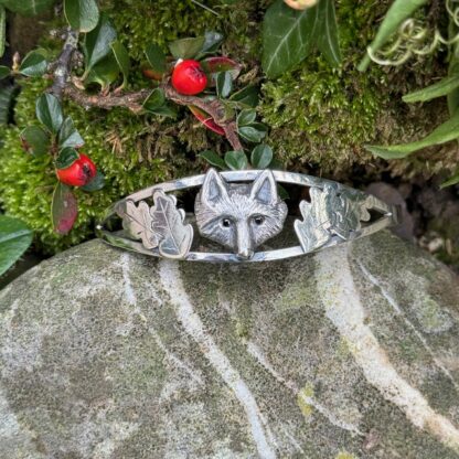 'Oak Fox Cuff Bracelet'