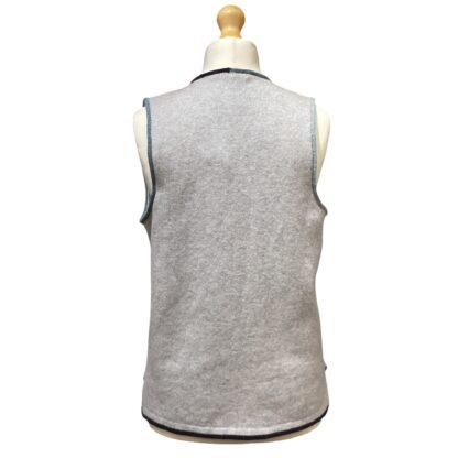 'Feather' Long Back Button Waistcoat