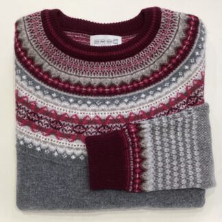 Alpine Sweater in Greyberry