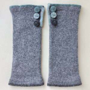 'Grey Mix Caspian Button Armlets'