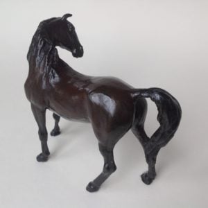 Standing Horse with Head Turned