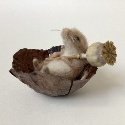 'Coracle Dormouse with Poppy Seed Oar'