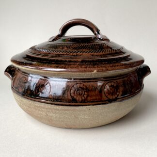 ‘Casserole' with Tenmoku Glaze