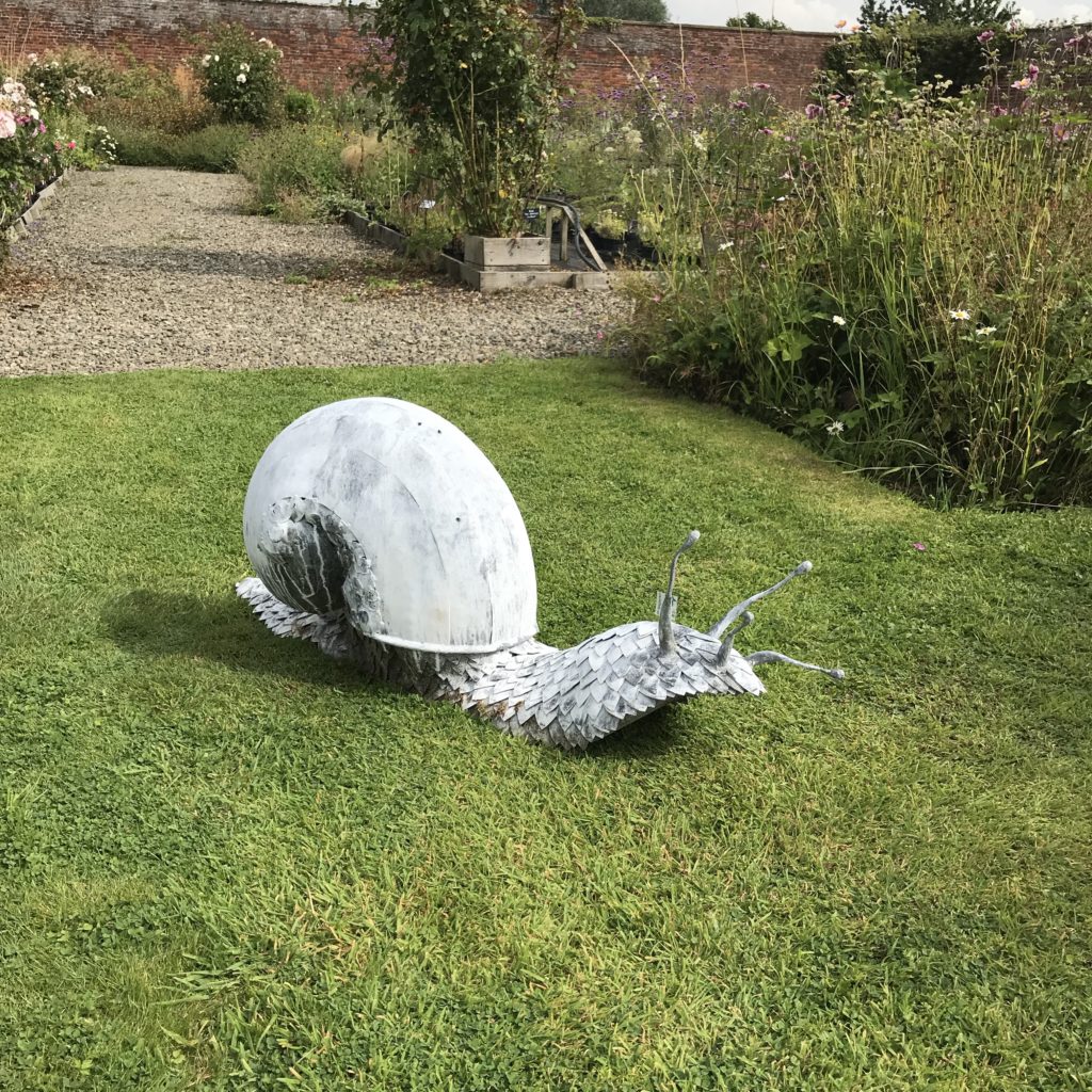Forged and galvanised Snail