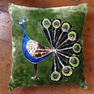'Peacock on Green'
