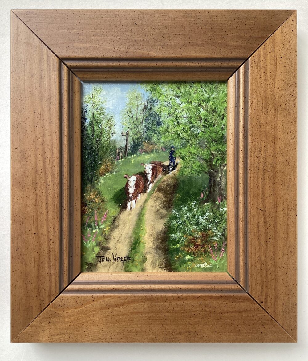 ‘Herefordshire Lanes and Cows’