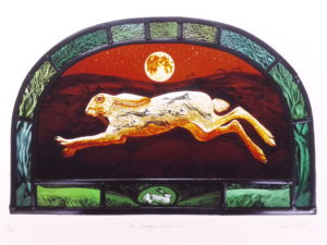 Print ‘The Creggan White Hare’