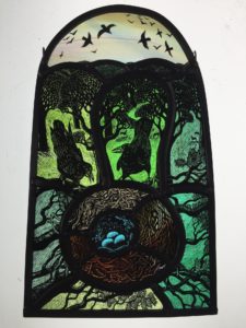 Stained Glass Spring Rookery