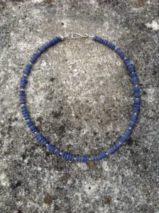 Necklace in Lapis and Silver