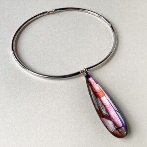 ‘Long Slim Drop Choker'