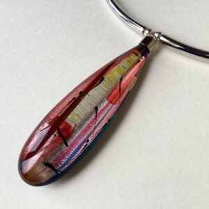 ‘Long Slim Drop Choker'